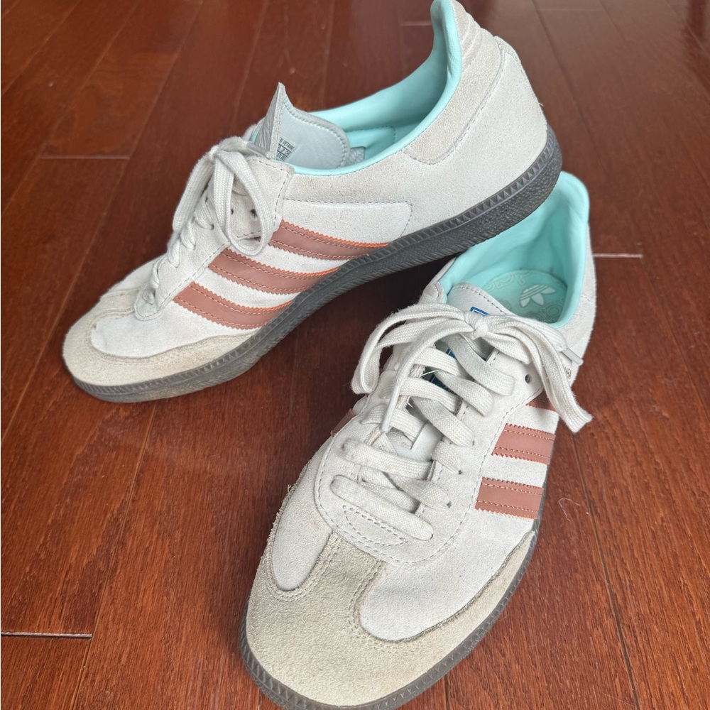 Adidas Samba Originals White Clay Gum Size Women’s 10.5 Men’s 9